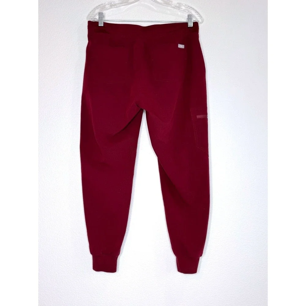 FIGS Technical Collection Zamora Scrub Pants M/P Burgundy Medical Nurse Vet Dr - Picture 4 of 8